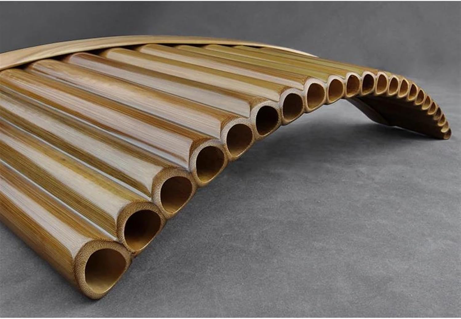 pan flute for beginners Chinese Traditional Musical Instrument 22 Pipes Pan Flute C Key Pan Pipes Woodwind Instrument Pan Flute In C Key (Color : Left)