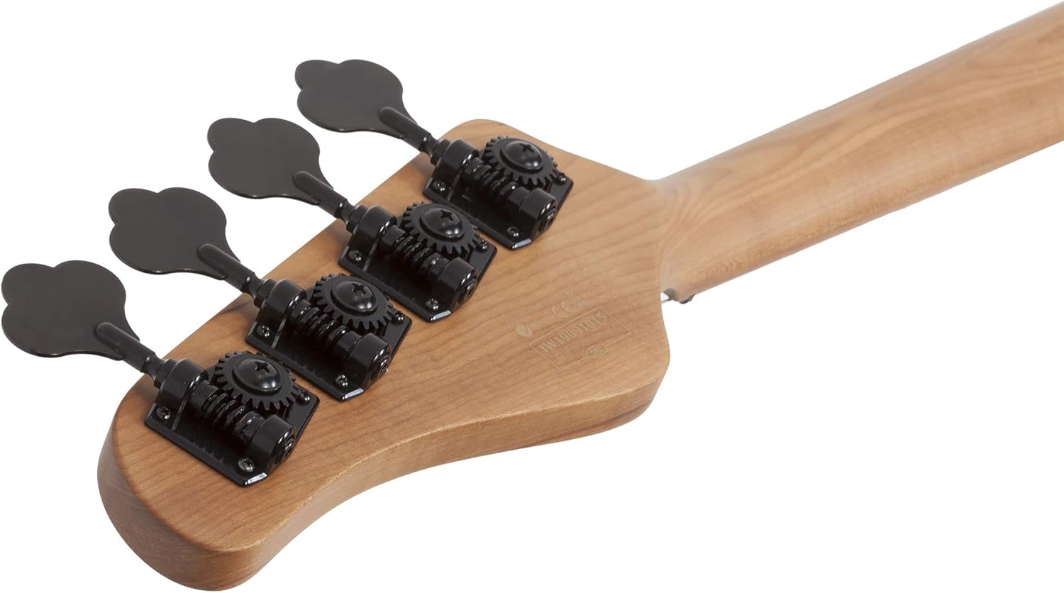 Schecter J-4 Exotic Bass Guitar, Faded Vintage Sunburst