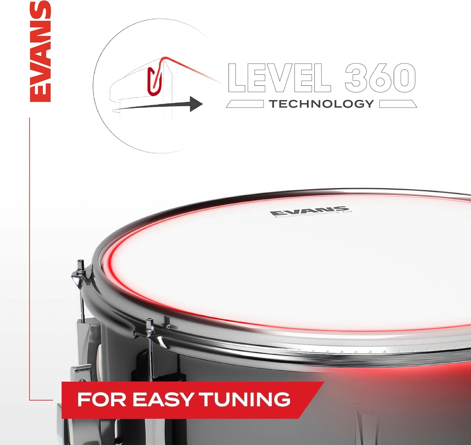 Evans Drum Heads - G2 Clear Fusion Pack (10
