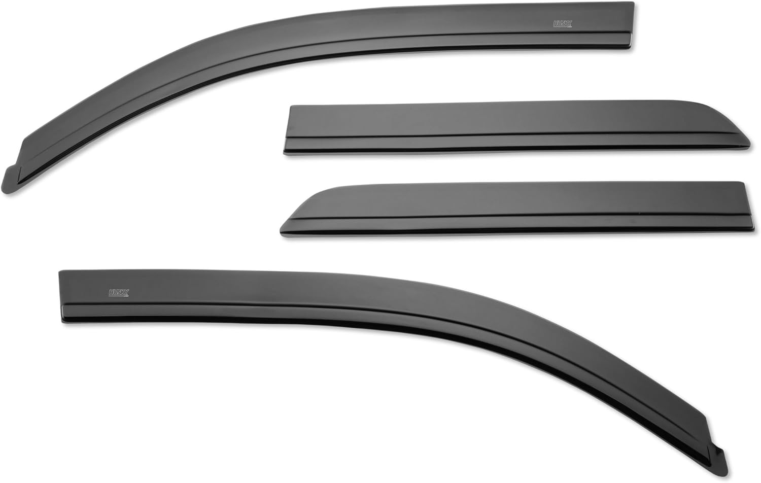 Husky Liners Ventvisor Low Profile | Fits 2010-2024 Toyota 4Runner | Front & Rear Set, 4-pc Smoke - 2854027