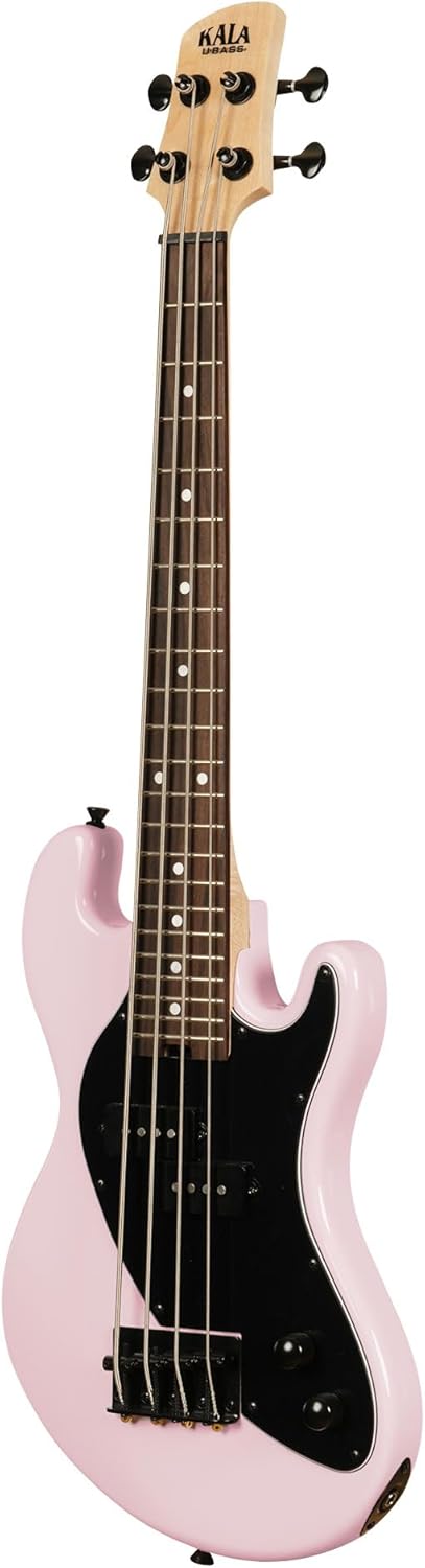 Solid Body 4-String Pale Pink Fretted U•BASS®