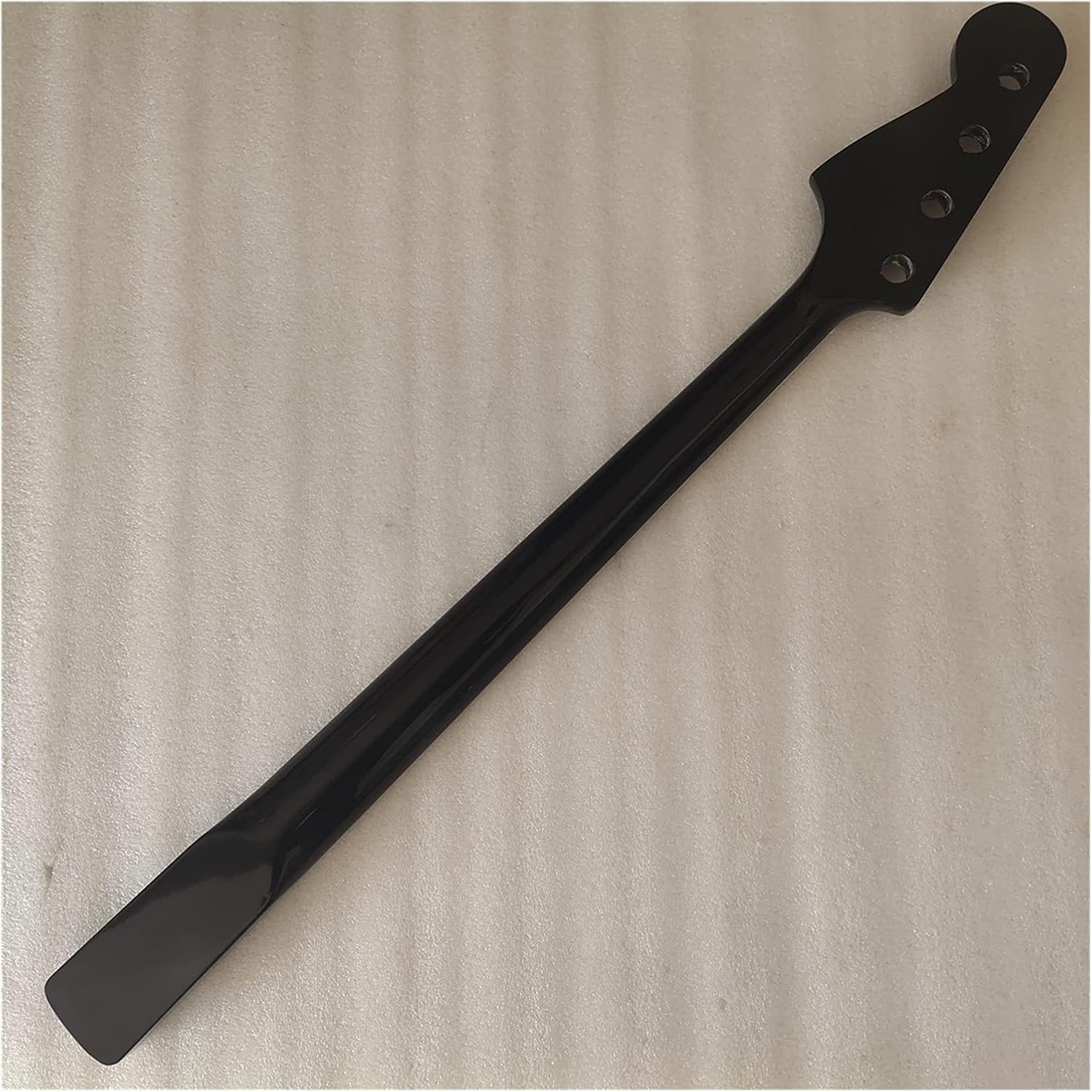 LYNLYN Guitar Neck Maple 21 Frets Bass Neck Replacement 4 String Rosewood Fingerboard 34 Inch Black