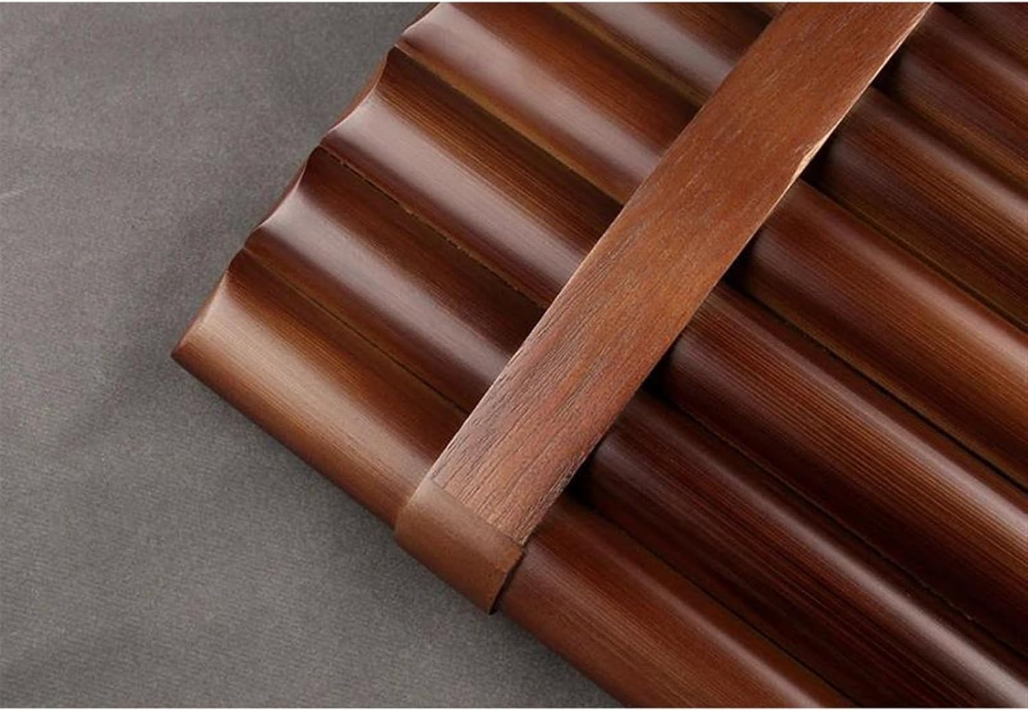 pan flute for beginners Chinese Traditional Musical Instrument 22 Pipes Pan Flute C Key Woodwind Purely Handmade (Color : Left)