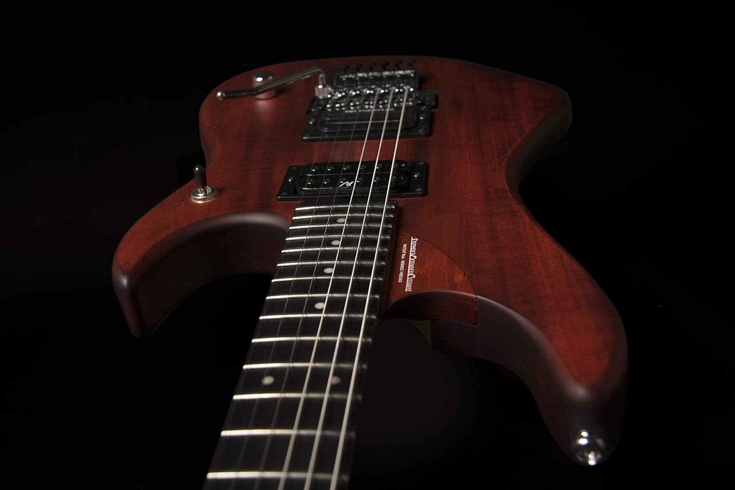 Washburn 6 String Solid-Body Electric Guitar, Padauk Vint. Matte (N24PSVINTAGEK-D)