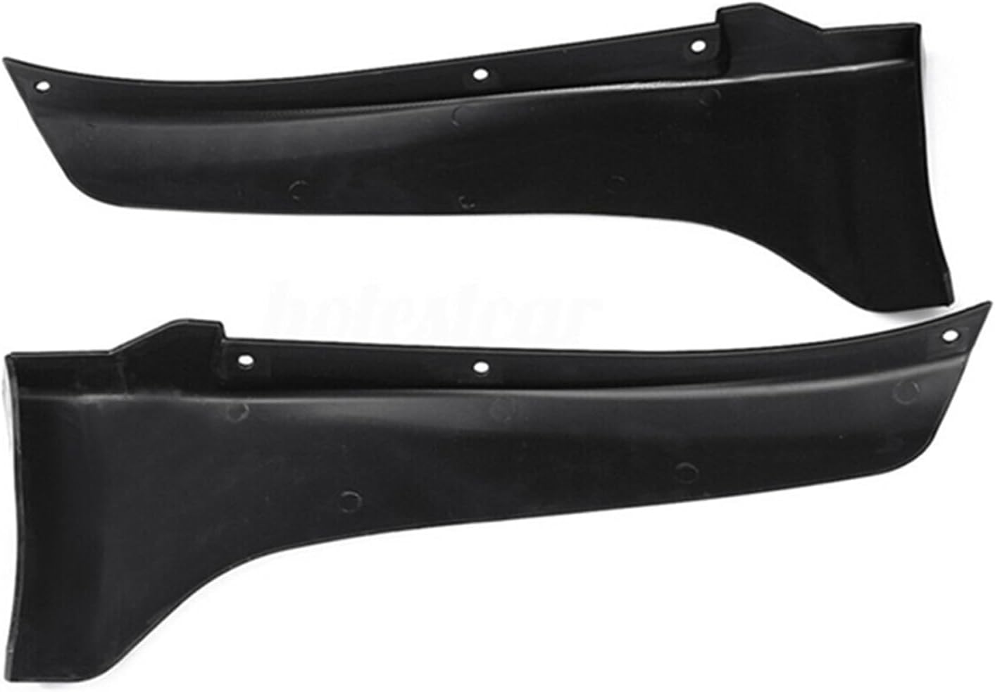 1Pair Car Rear For Fender Splash Mud Flaps Guards Angle Corner Rear Bumper Lip Compatible For Infiniti Q50 2014-2017