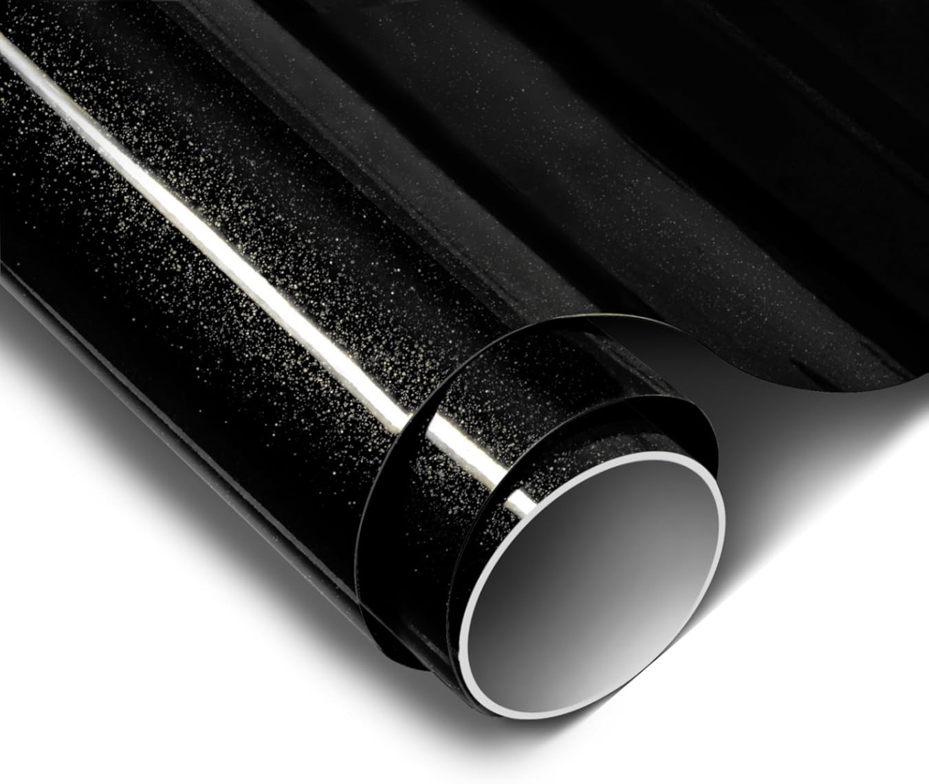 ColorFusion PPF by VViViD, Gloss Metallic Black Dry Apply PPF Vinyl Car Wrap Roll 6ft x 5ft