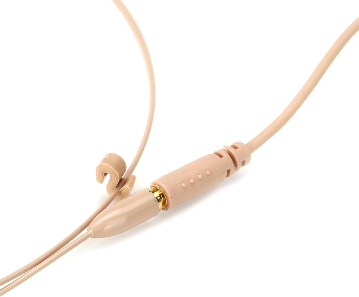 Galaxy Audio HSM8-OBG-4SHU Omnidirectional Earset Microphone with Shure Wireless Connector - Beige