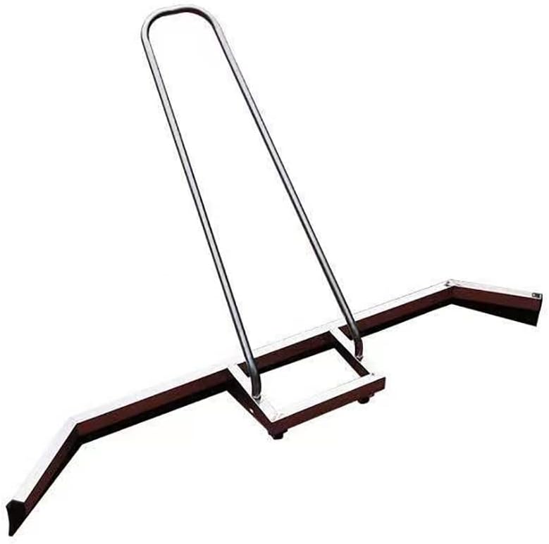 Tennis Court Squeegee Dew Broom, Heavy Duty Silver Water Pusher Stainless Steel Sweeper Tool Tennis Court Floor Surface Water Remover Tool