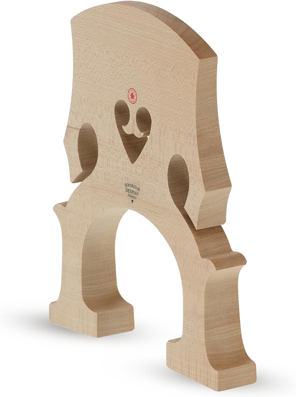 Despiau bass bridge, double bass bridge Planet C 3/4 foot width 150, with contribution to nature conservation