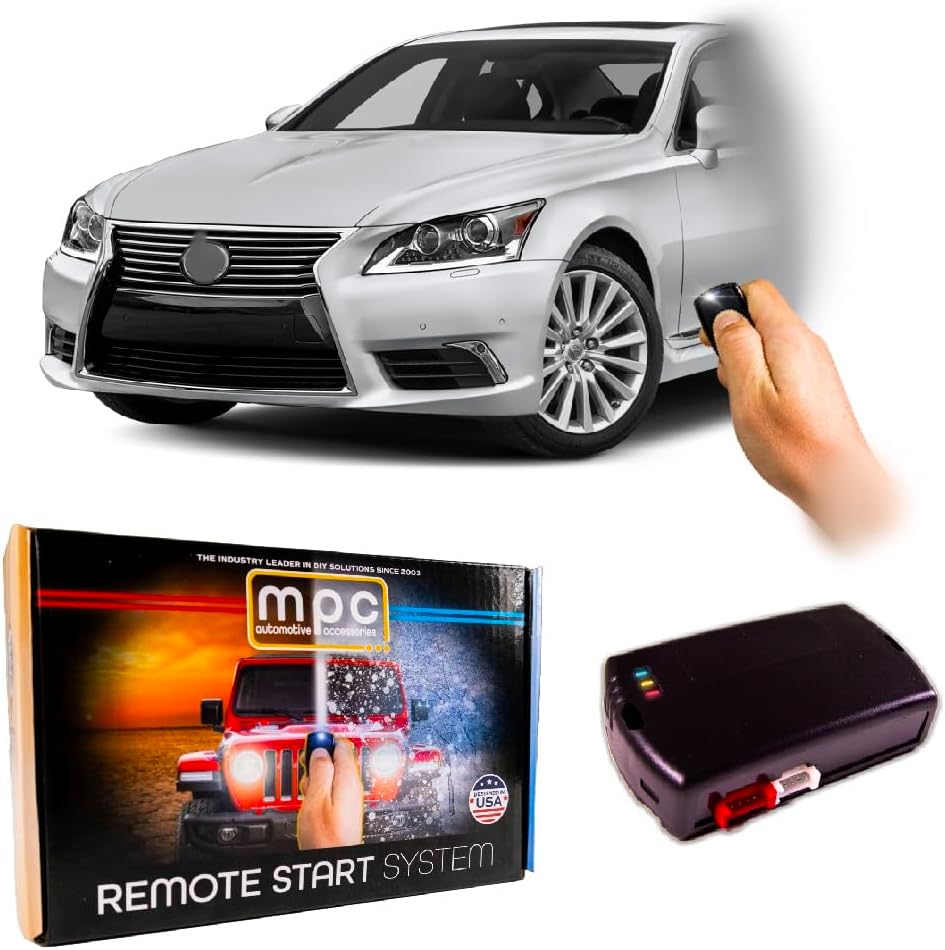 MPC Remote Starter Compatible with 2007-2014 Lexus LS460 |Gas| |Push to Start| Factory Key Fob Activated - Firmware Preloaded
