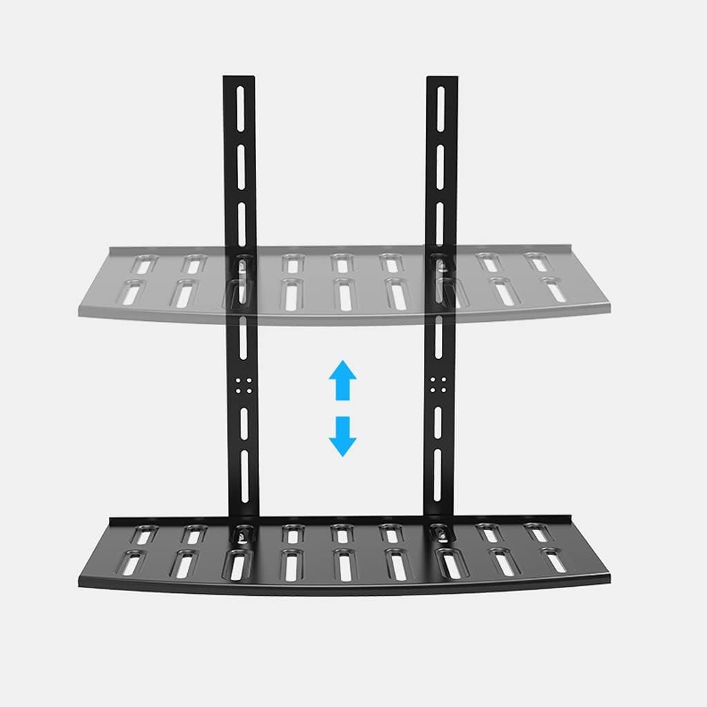 Floating Cable Box Shelf, Wall Mount Shelves, Floating Wall Mount Shelf, Floating Shelf Wall-Mounted TV Stand (Color : A)