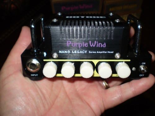 Hotone Nano Legacy Purple Wind 5-Watt Compact Guitar Amp Head with 3-Band EQ