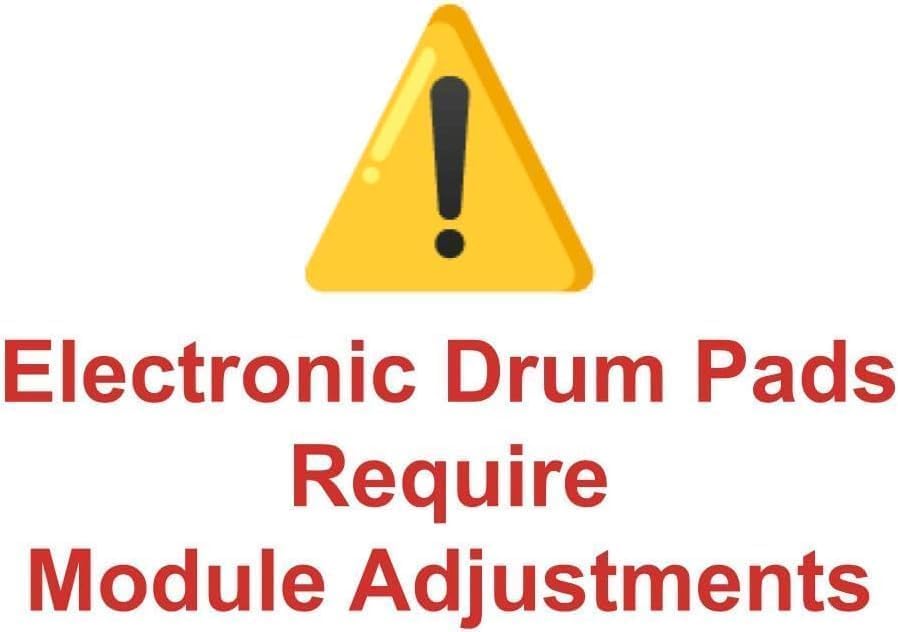 Lemon 20” Triple-Zone Electronic Crash/Ride Cymbal Pad with Choke – Extra-Large 3-Zone Ride with Bell for Electronic Drum Kits