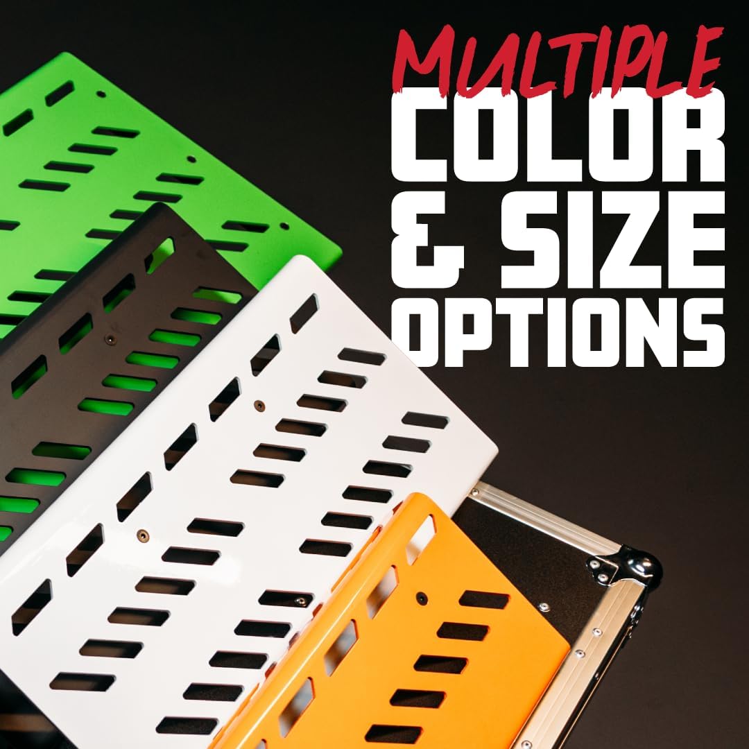 Gator Cases Aluminum Guitar Pedal Board with Carry Bag; Small: 15.75