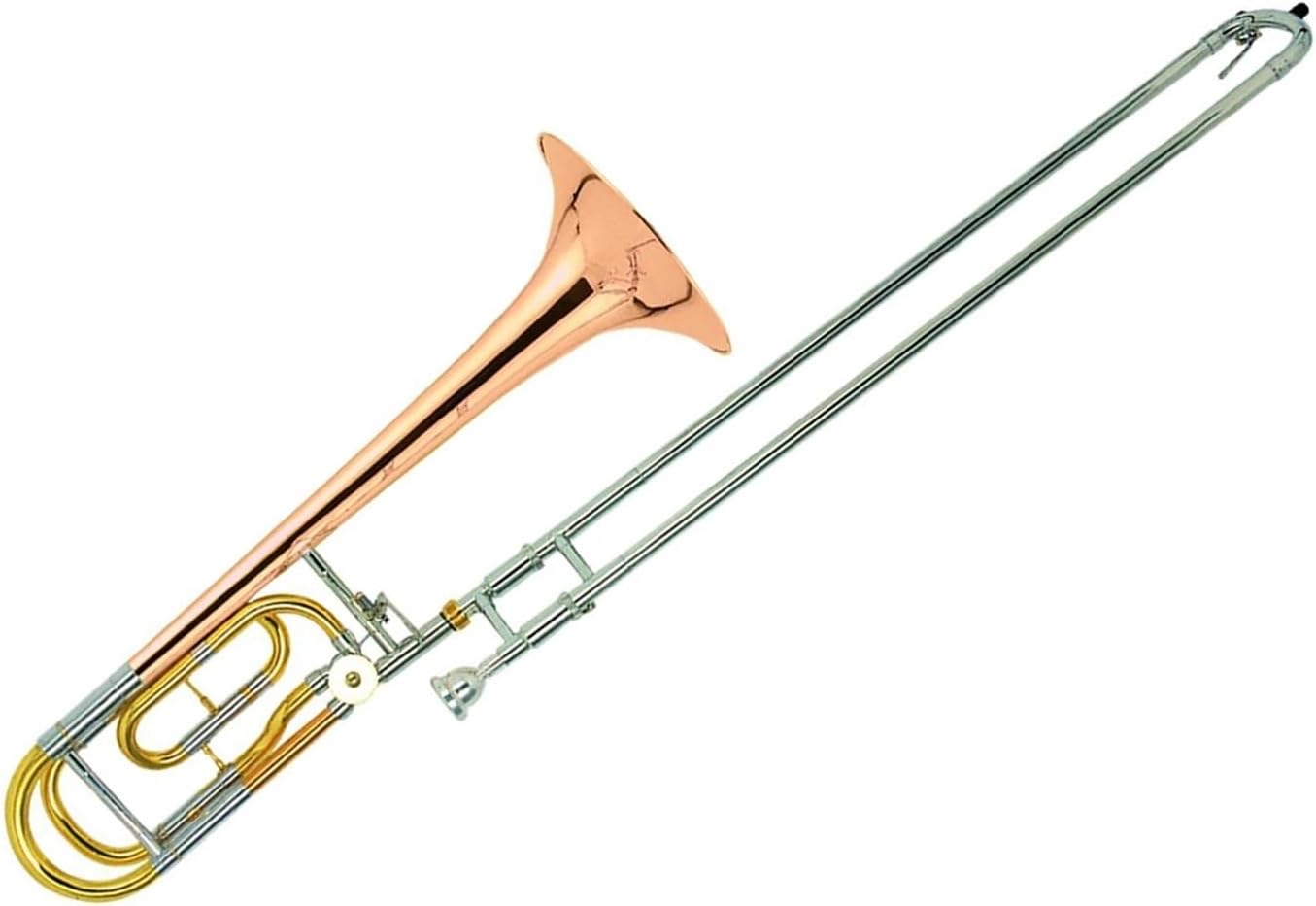 Professionals euphonium High-Grade Tenor Trombone Cupronickel Inside And Outside Slide Finish Gold Lacquer