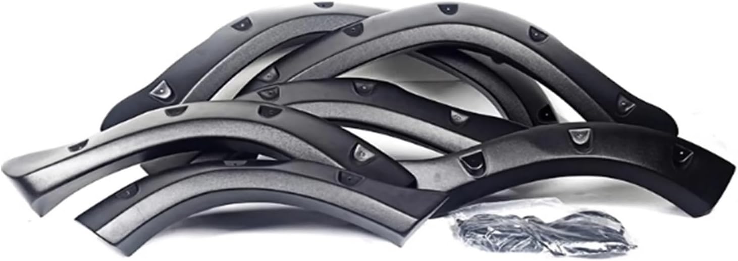 Car Fender Flares Arch Wheel Eyebrow Protector Mudguard Sticker Compatible for Mitsubishi V31