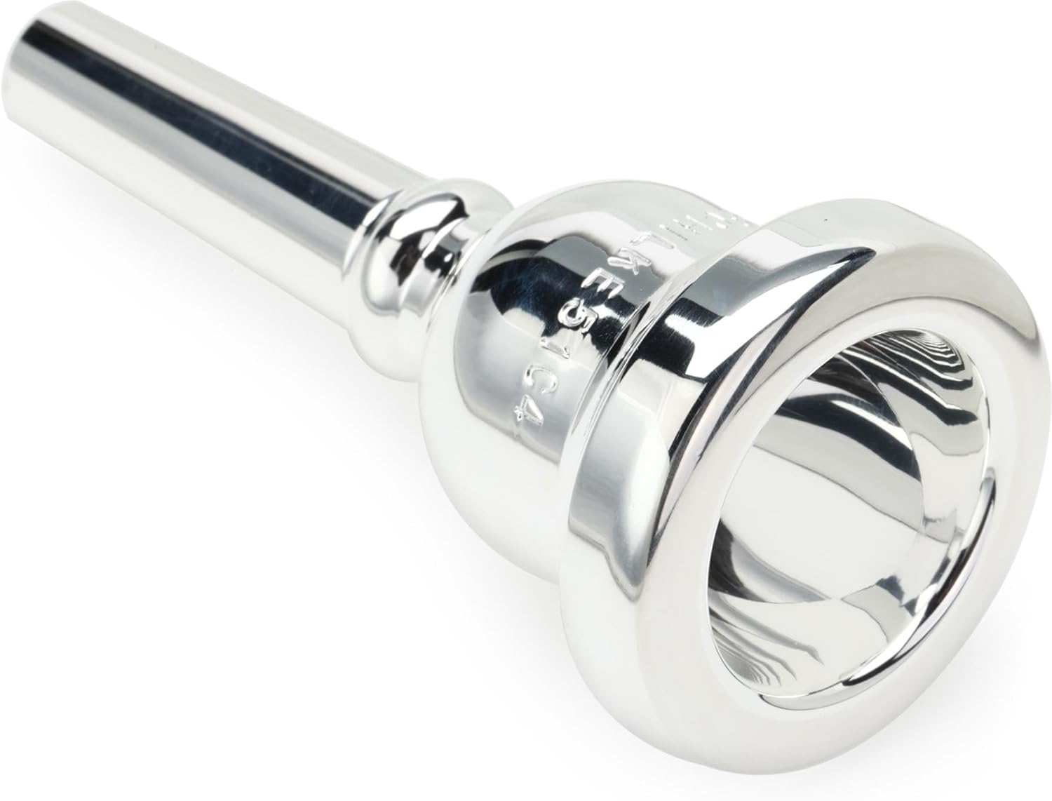 Schilke Standard Series Small Shank Trombone Mouthpiece in Silver 51C4 Silver