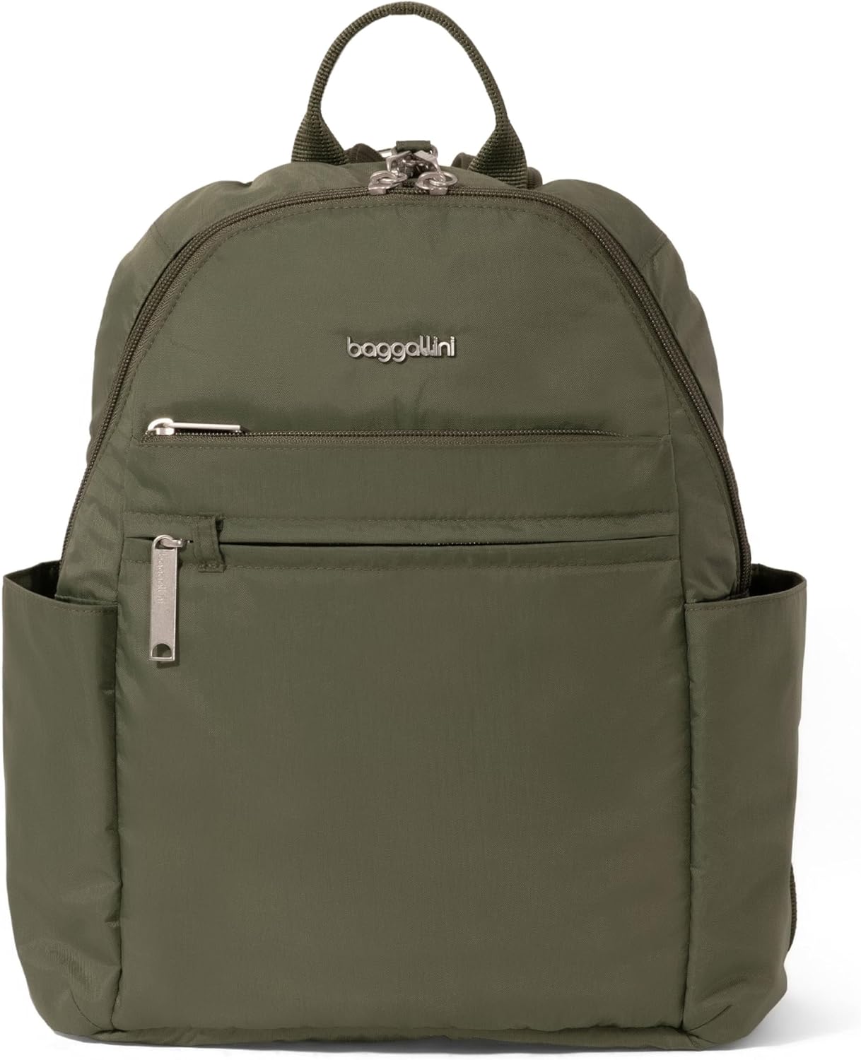 Baggallini Securtex® Anti-theft Vacation Travel Backpack 10x13 Slash-Resistant Nylon Daypack w/RFID