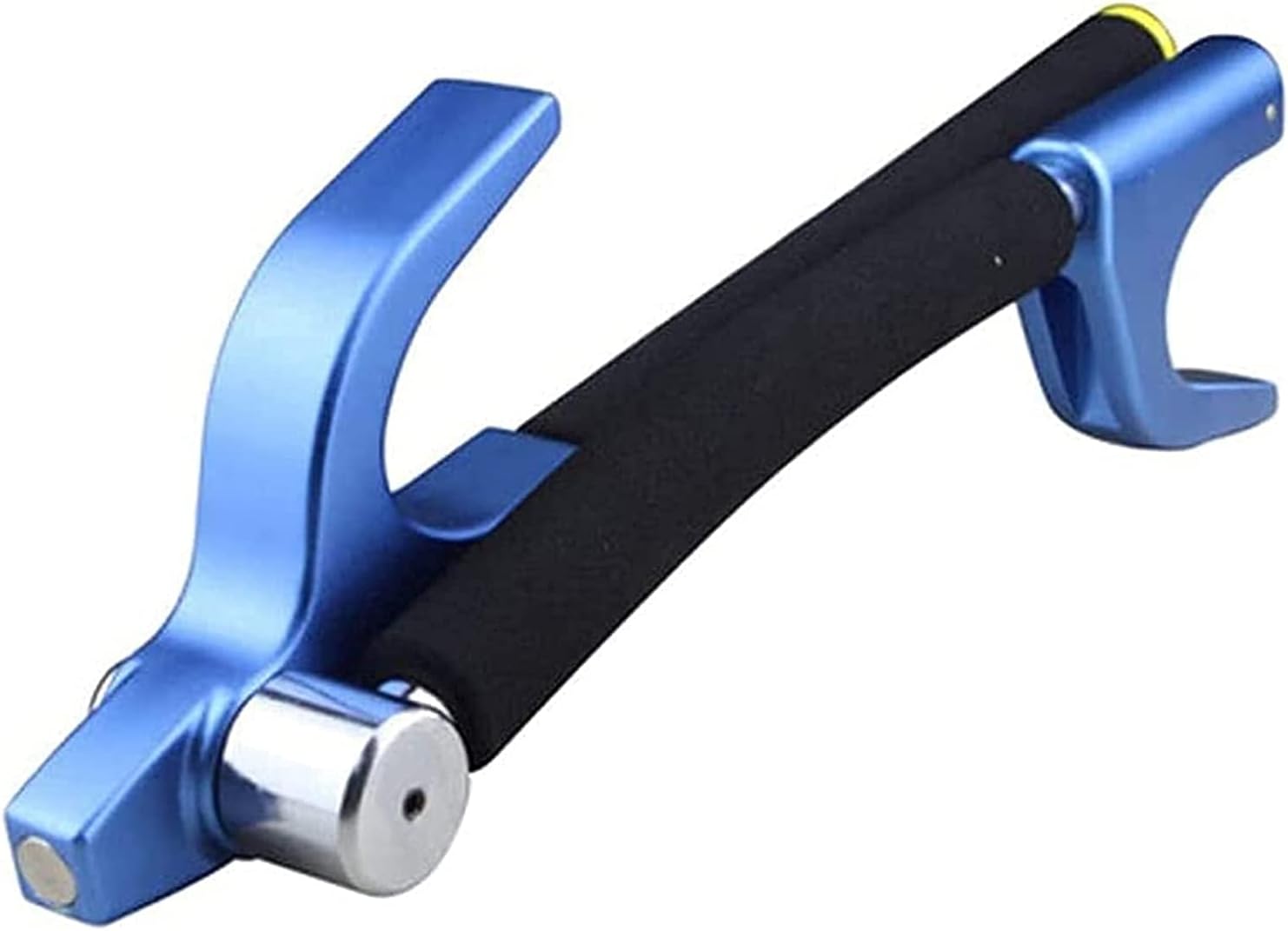 KouRy Steering Wheel Lock Universal Car Lock Anti-Theft Device Retractable Steering Lock with 3 Keys for Auto/Truck/SUV/Van (Blue)