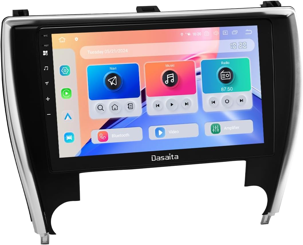 Dasaita 6GB+64GB Car Radio for Toyota Camry 2015-2017, 10.2