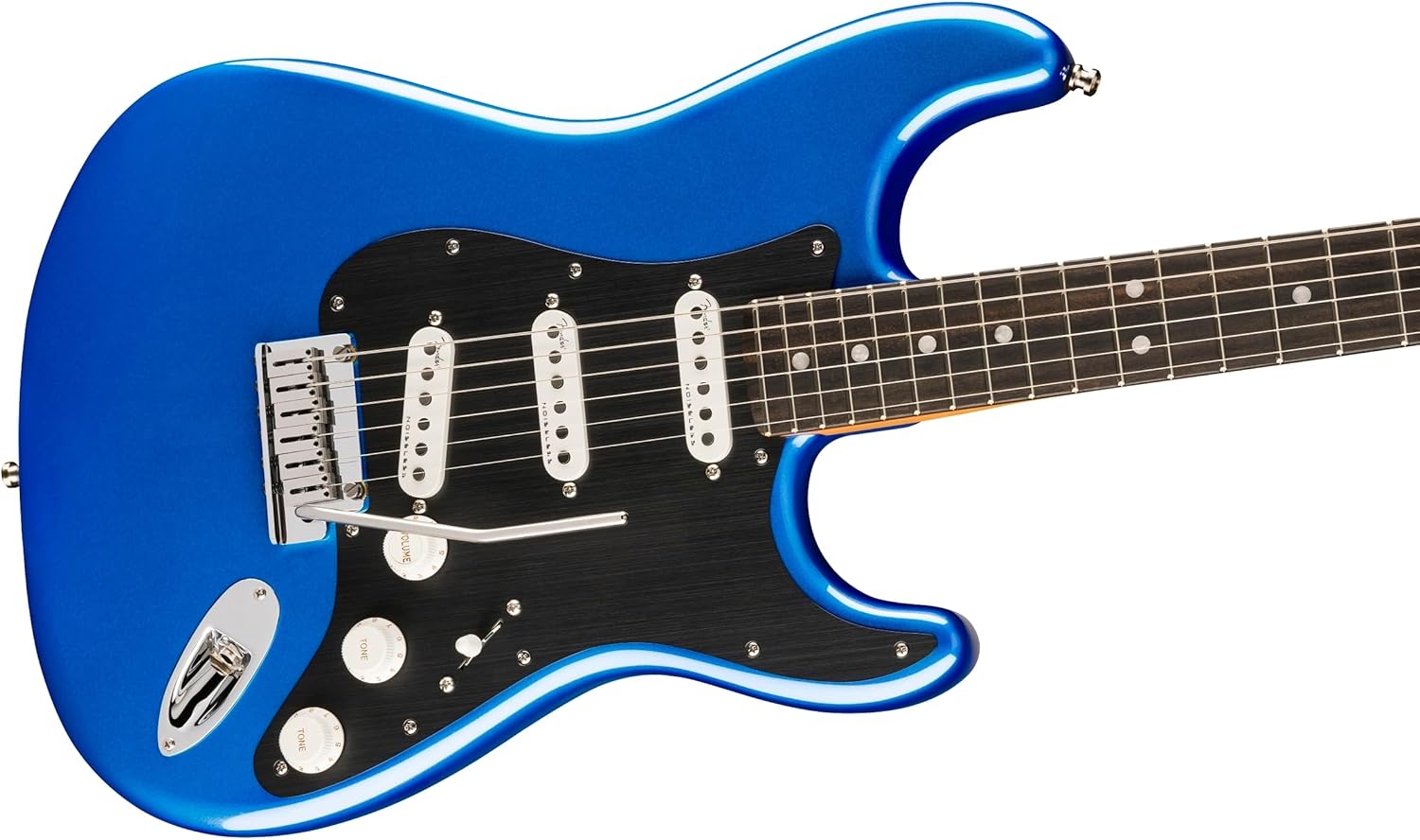 Fender American Ultra II Stratocaster Electric Guitar - Noble Blue, Ebony Fingerboard