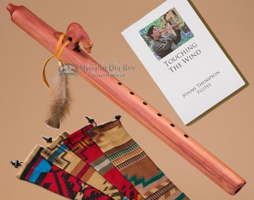 Native American Cedar Flute Pack -Bear & Bag