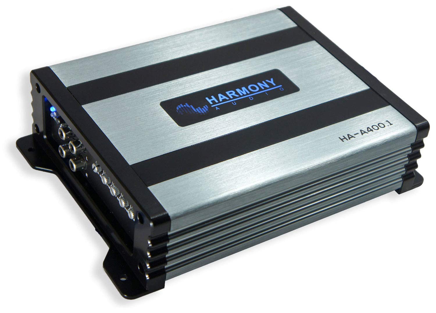 Harmony Audio HA-A400.1 Car Stereo Class D Amp Mono 800 Watt Subwoofer Amplifier - 1 Ohm Stable - Includes Bass Remote