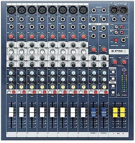 Soundcraft EPM8 High-Performance 8-channel Audio Mixer