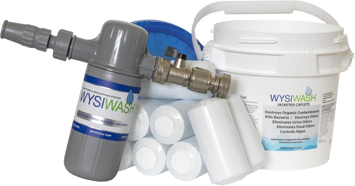 WYSIWASH Sanitizer-V and 8-Pack of Jacketed Caplets