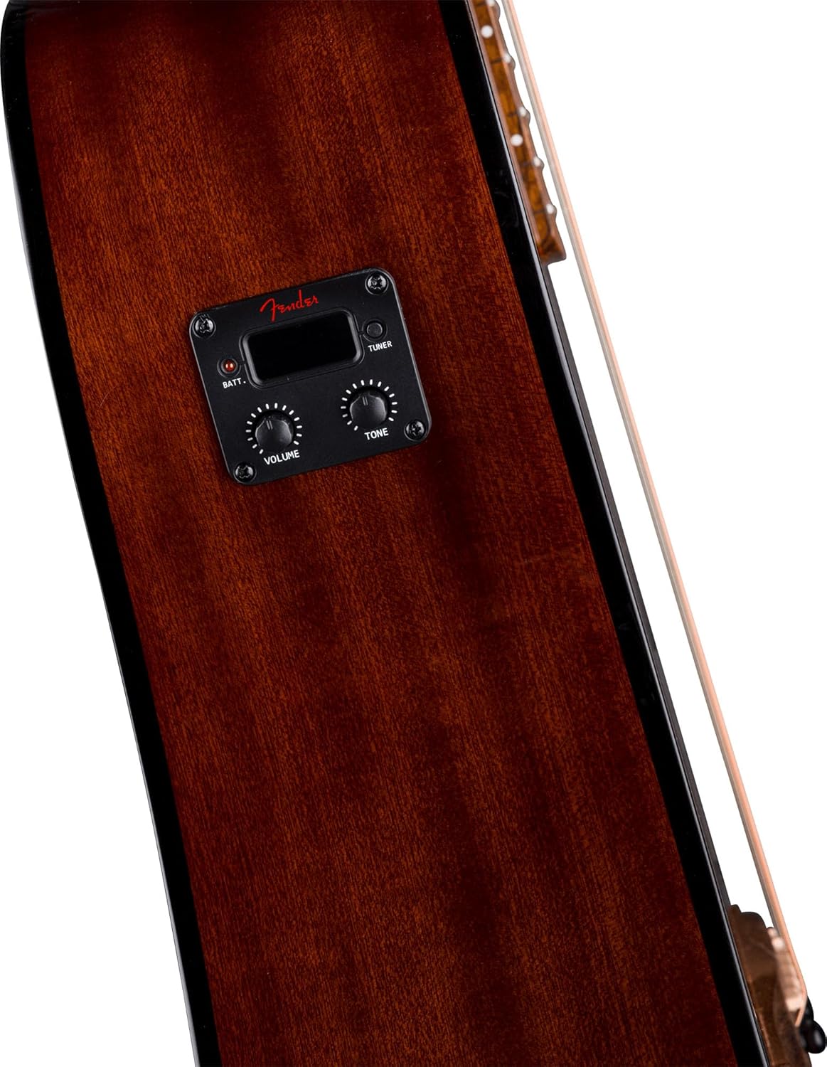 Fender California Standard Redondo CE Acoustic-Electric Guitar - 3-Color Sunburst Bundle with Case, Tuner, Strap, Strings, String Winder, Picks, and Austin Bazaar Instructional DVD