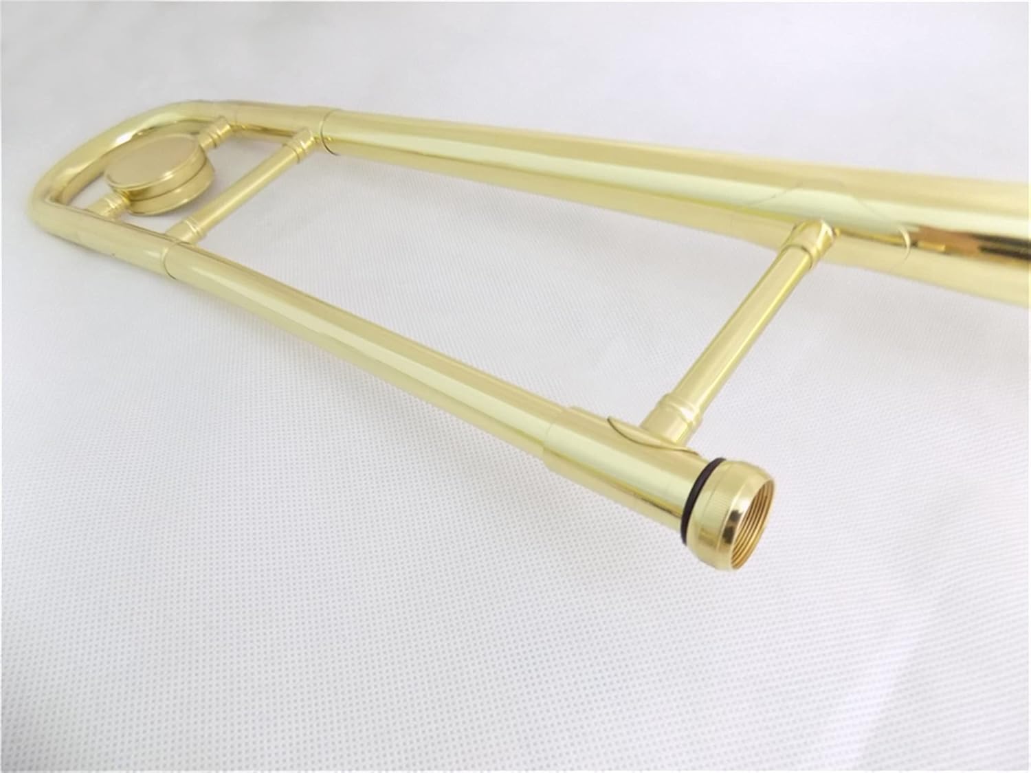 Standard Trombone Bb Piston Trombone Musical Instruments B Flat Trombones Yellow Brass with Case Mouthpiece Valve Trombone