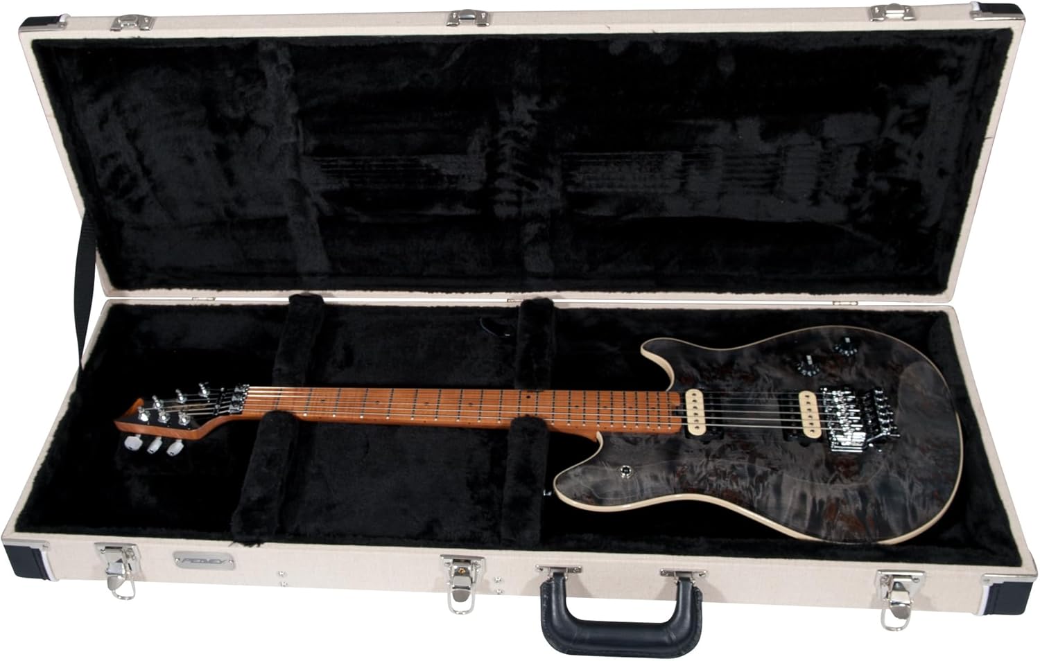 Peavey HP 2 Poplar Burl RM Transparent Black Electric Guitar