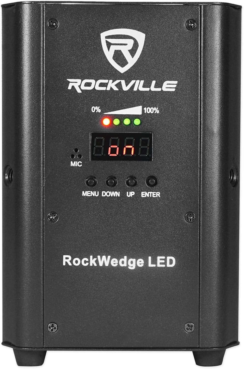 Rockville RockWedge LED Bundle: (6) 54-Watt RGBWA UV Rechargeable Battery Wireless DMX Par Lights, RLBP6 Padded Backpack for Uplights, IRC Remote Included, 7-Items