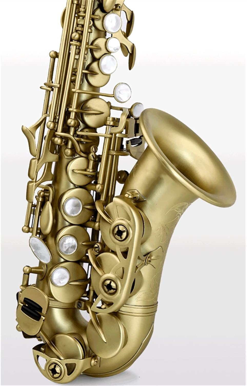 Saxophone B-Flat Brass Sax Woodwind Instrument Professional Saxophone