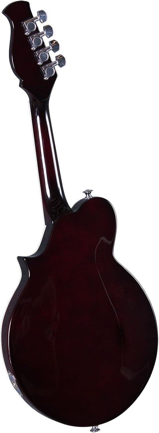 Kentucky KM-300E 4-String Electric Mandolin – Traditional Sunburst, Solid Basswood Body, Maple Neck, Gig Bag Included