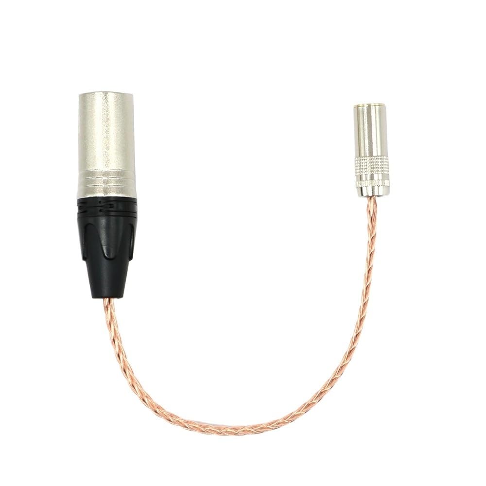 7N OCC Copper 4pin XLR Balanced Male to 4.4mm Balanced Female Audio Adapter Cable(1m)
