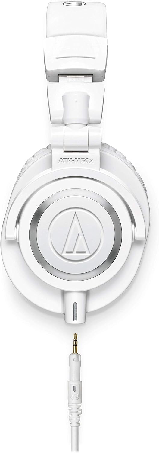Universal Audio Apollo Solo Heritage Edition, APLS-HE & Audio-Technica ATH-M50XWH Professional Studio Monitor Headphones, White