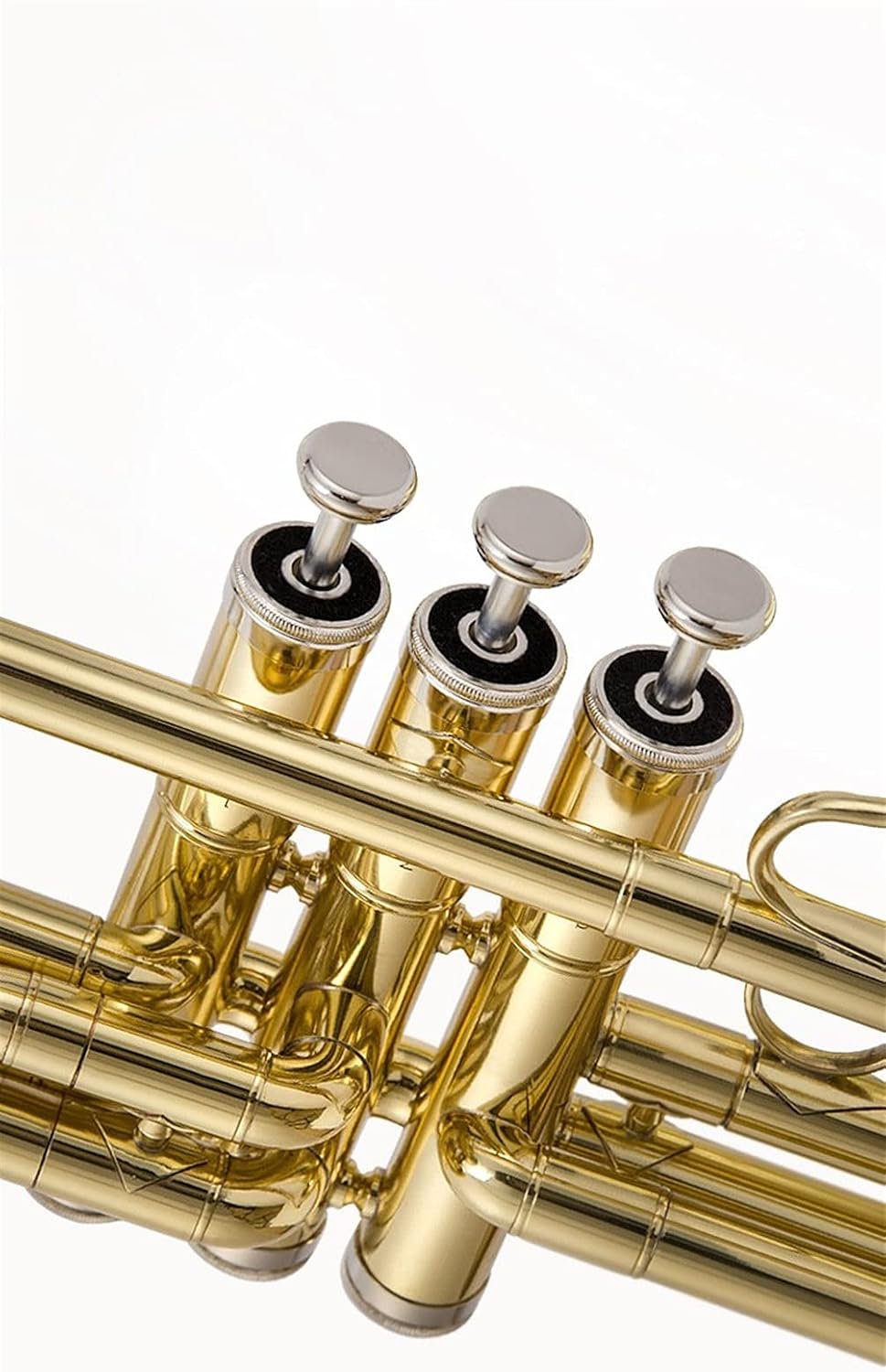 Student Trombone Combination Type Vertical Key Trombone B Flat Lacquered Gold | Nickel-Plated Brass Trombone Kit