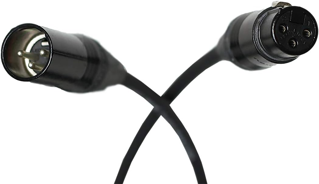 XLR-60S Dual Shield Premium Retractable XLR Cable System with Female Retractable End for Microphone Applications, 60-foot