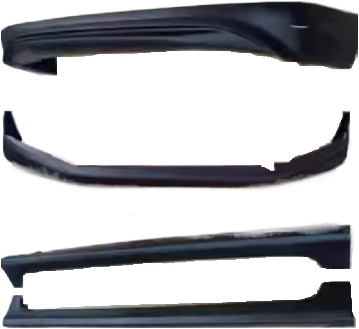 Body Kit PP Material Front Rear Lip Side Skirt Compatible with Civic 9th 2012-2013 Convert Surround Car Accessories