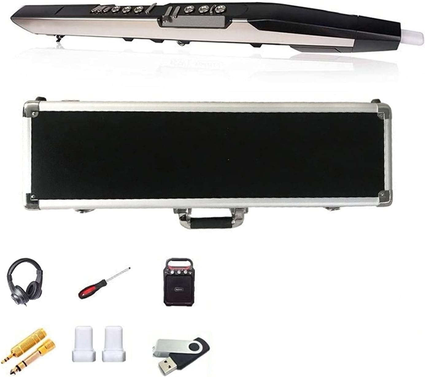 The Sound of The Radio Blowpipe is Beautiful Many Electric Saxophones are Suitable for Beginners Student Saxophone (Color : 2)