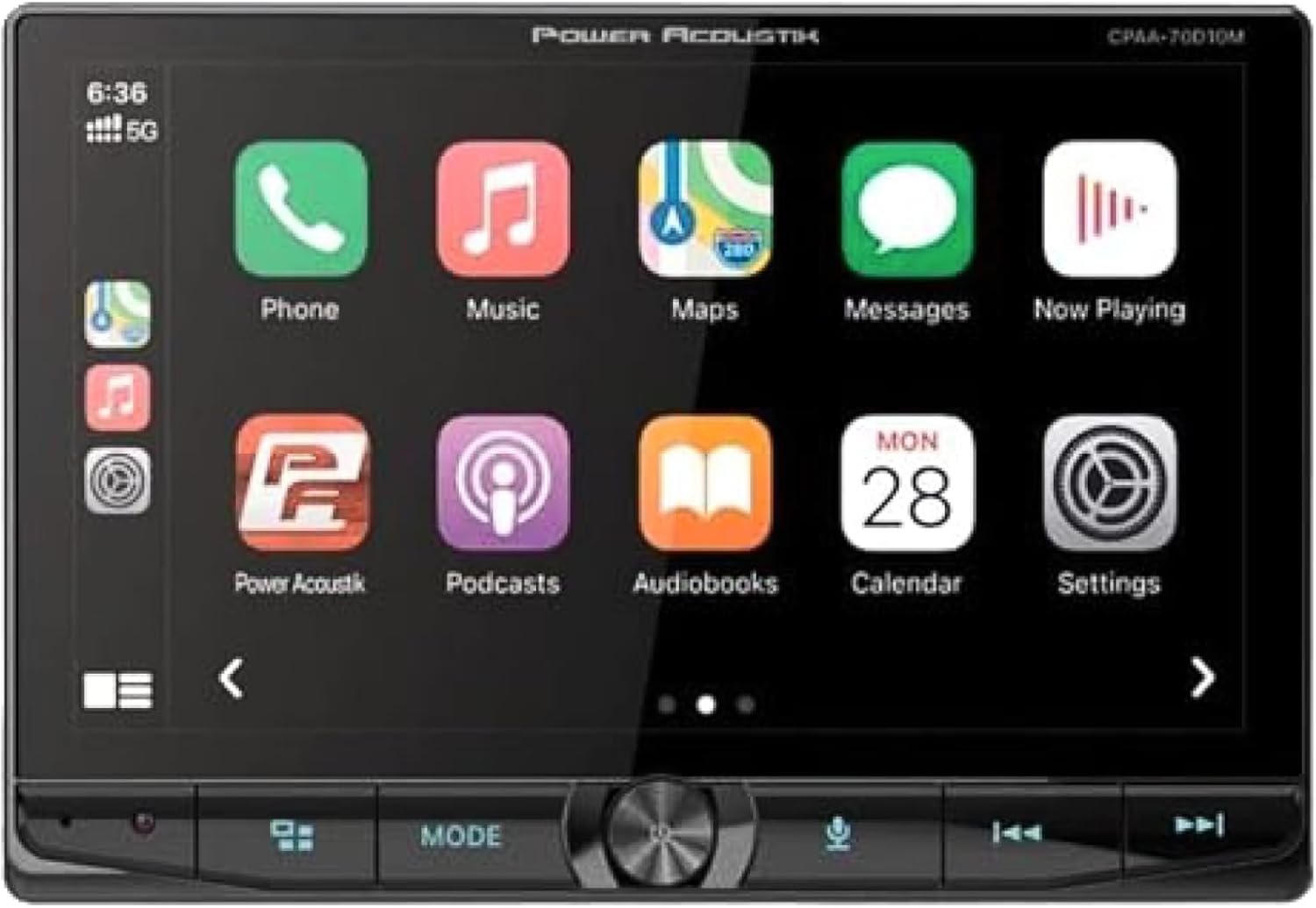 Power Acoustik CPAA-70D10M 10.6″ Double DIN Floating Multimedia Touchscreen + Precision Screwdriver Set, 16 Piece.