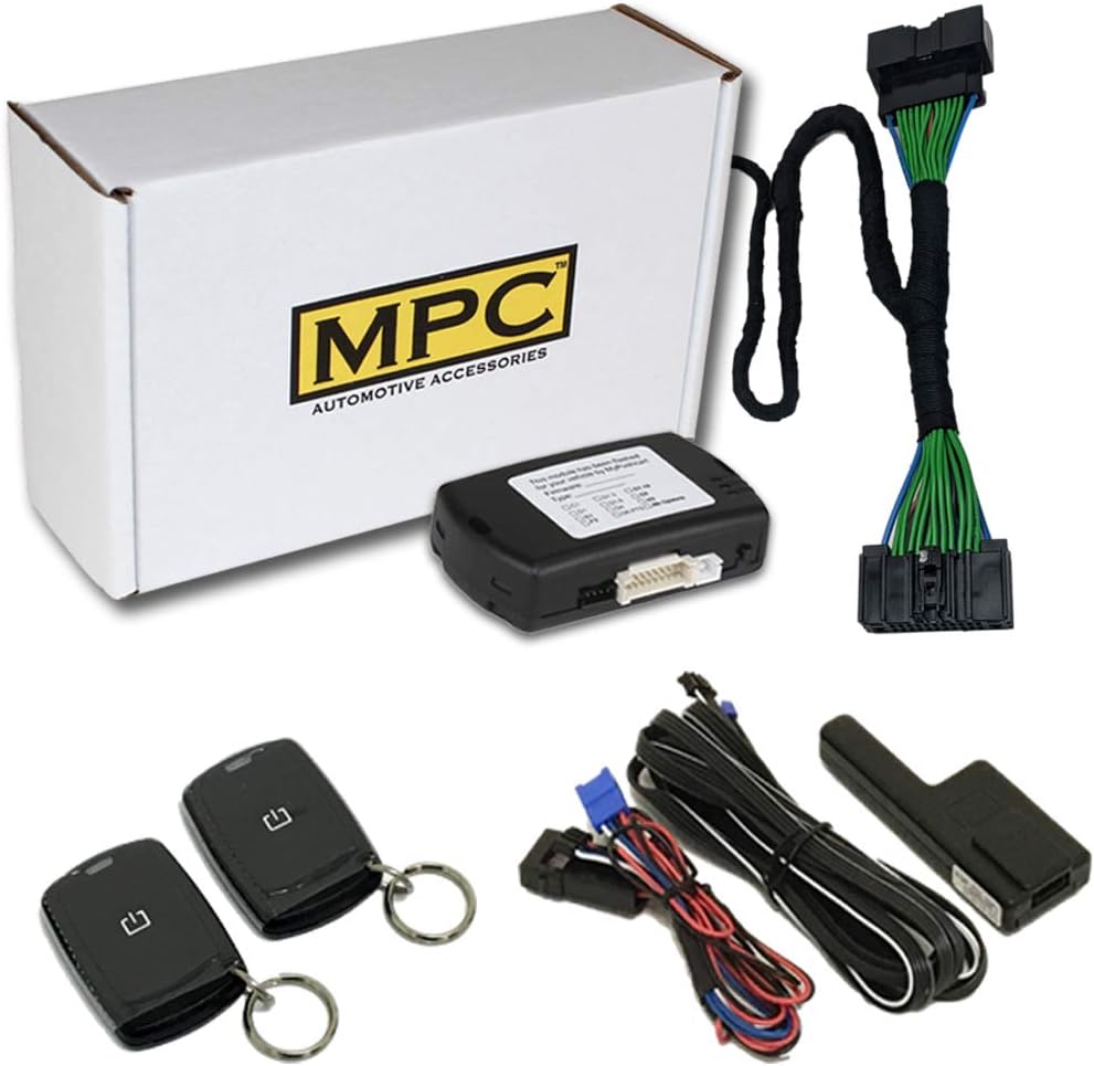 MPC 1-Button Remote Activated Remote Start Compatible with 2016-2019 Ford Explorer |Plug N Play| |Gas Diesel Hybrid| Extended Range 1-Button Remote Up to 1,500 ft