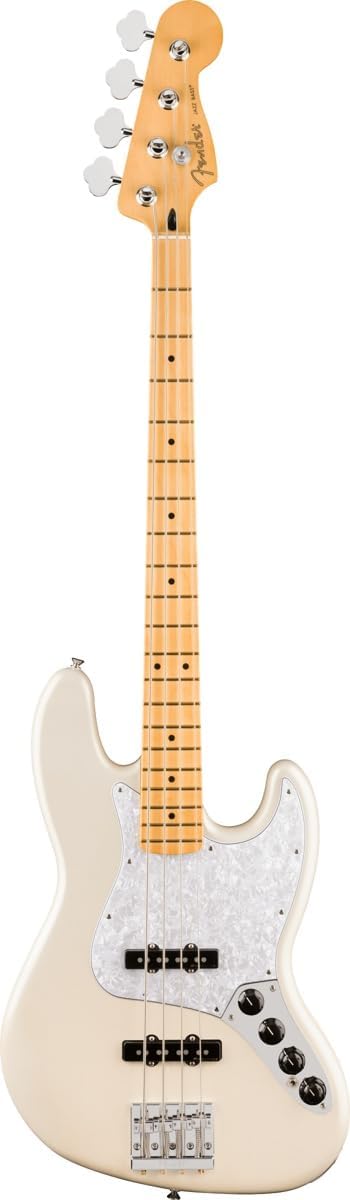 Fender Player II Modified Active Jazz Bass - Olympic Pearl, Maple Fingerboard