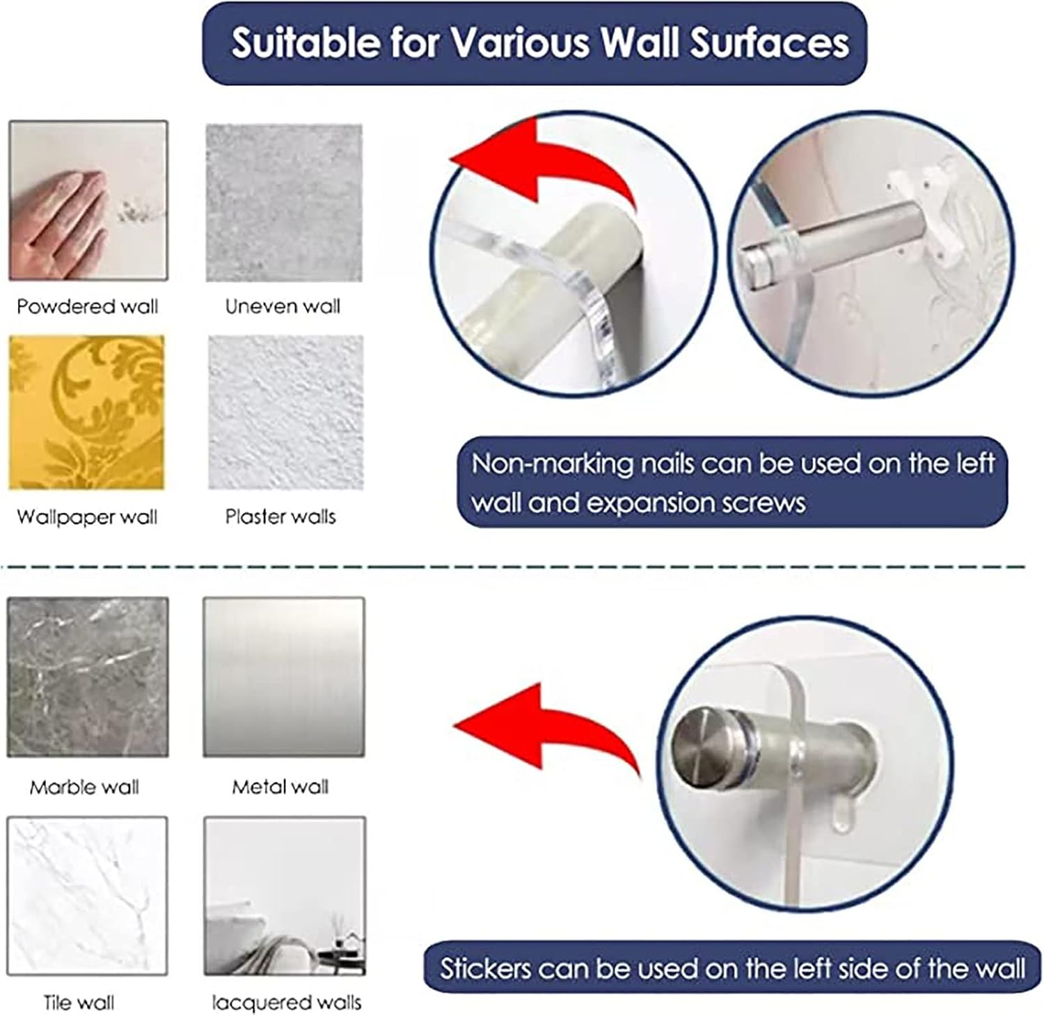 Transparent Brochure Holders, Rounded Corner Magazine Holders, 1 Pack Brochure Holder, Wall Mount, Hanging Bookshelf Magazine Rack Literature Storage Rack for Waiting Room, Living Room, Office