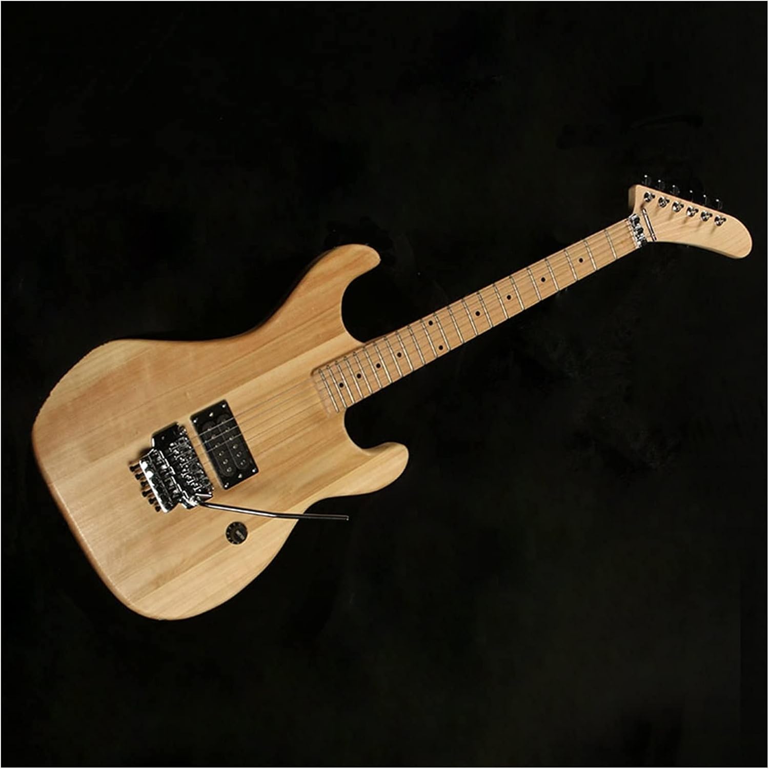Unfinished Electric Guitar DIY Kits Maple Neck Fingerboard Build Your Own Electric Guitar Unfinished Guitar Set