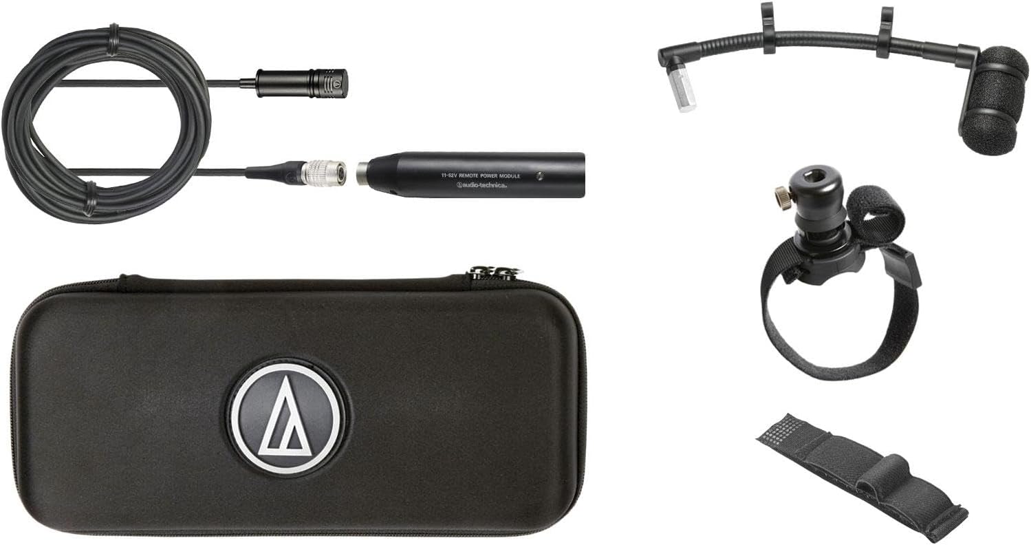 Audio-Technica Cardioid Condenser Microphone Cardioid Condenser Instrument Microphone (ATM350W)