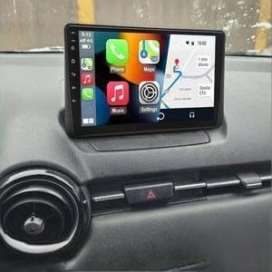 Android 13 Double Din Car Radio Stereo for Mazda 2 Demio 2014-2023 with Wireless Carplay Android Auto, 2+32G 9
