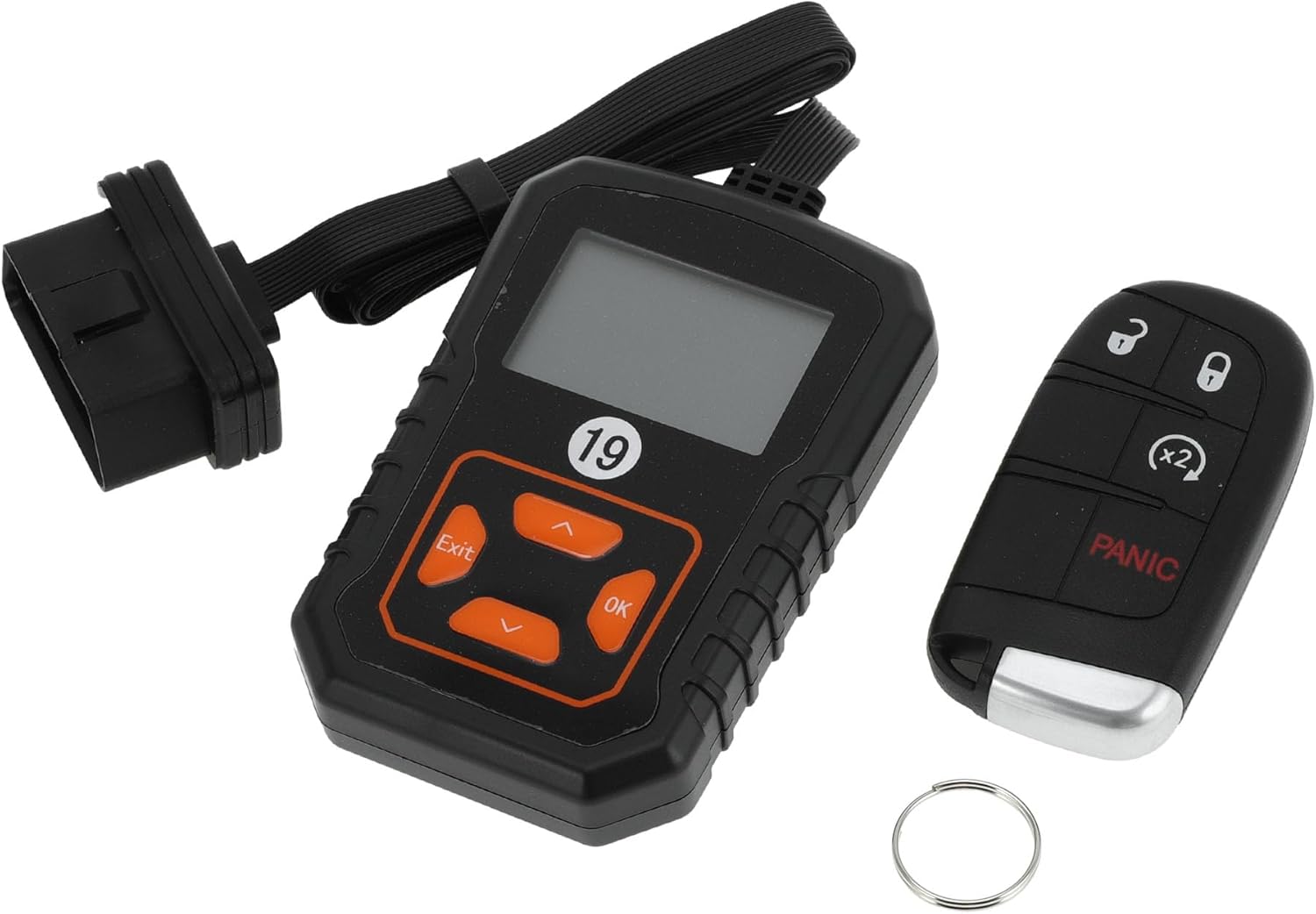 ACROPIX M3N40821302 Keyless Entry Remote Key Fob for Dodge Journey 2011-2017 433 Mhz Replacement Car Key Kit DIY Tool 4 Button