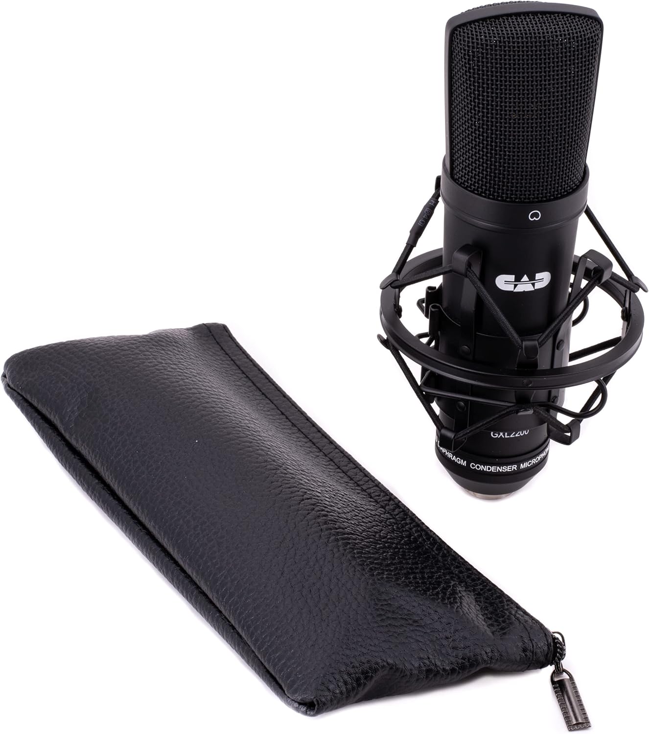 CAD Audio GXL2200 Large-Diaphragm Cardioid Condenser Microphone – 1″ Gold Diaphragm & Shock Mount